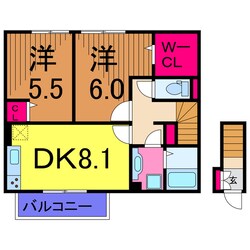 ボナールメゾンの物件間取画像